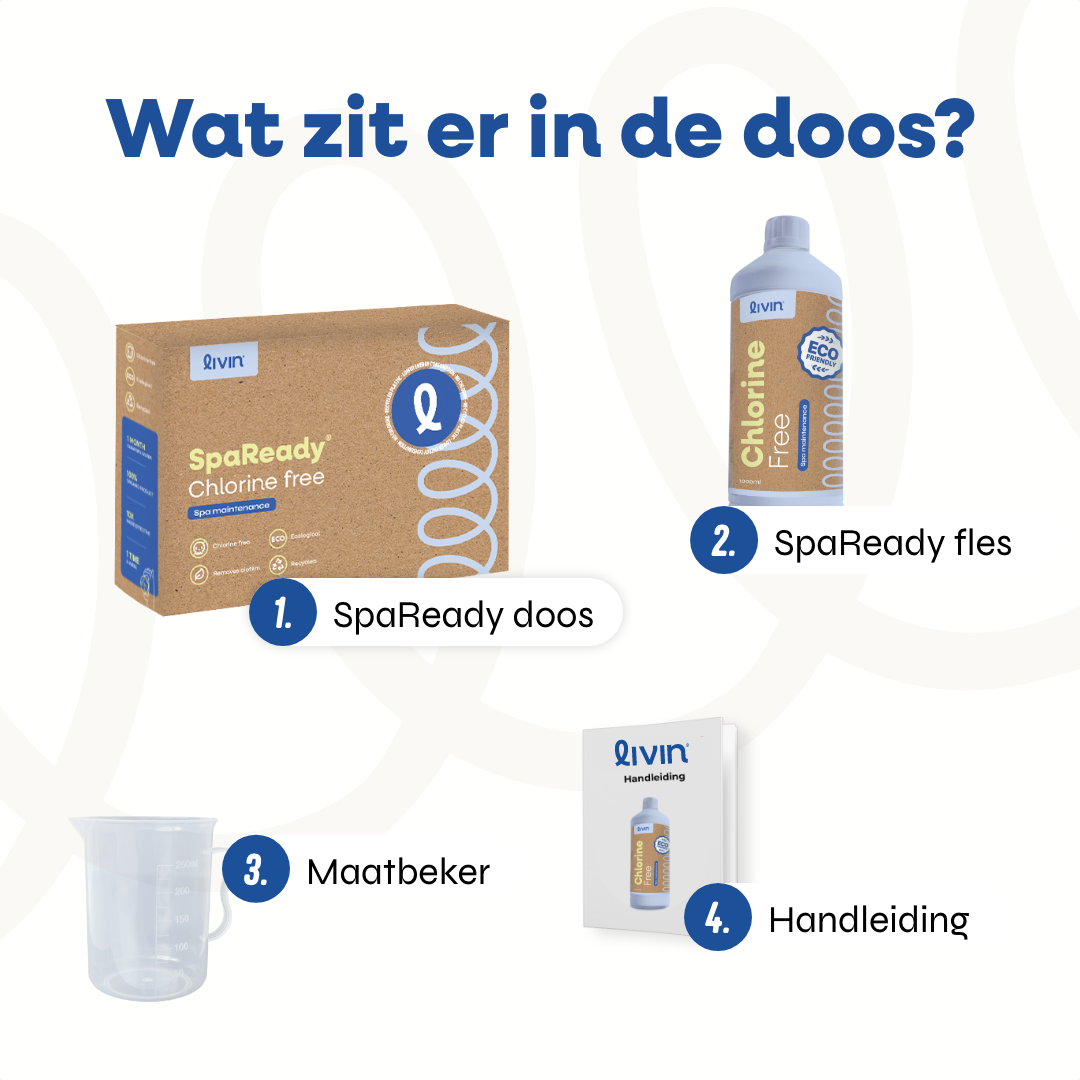 SpaReady Chloorvrij Water Care Voor Spas & Hottubs - 1L Fles