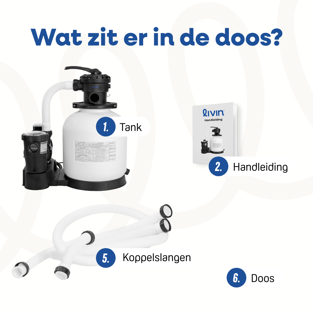 Sandfilter pumpe 14 Zoll