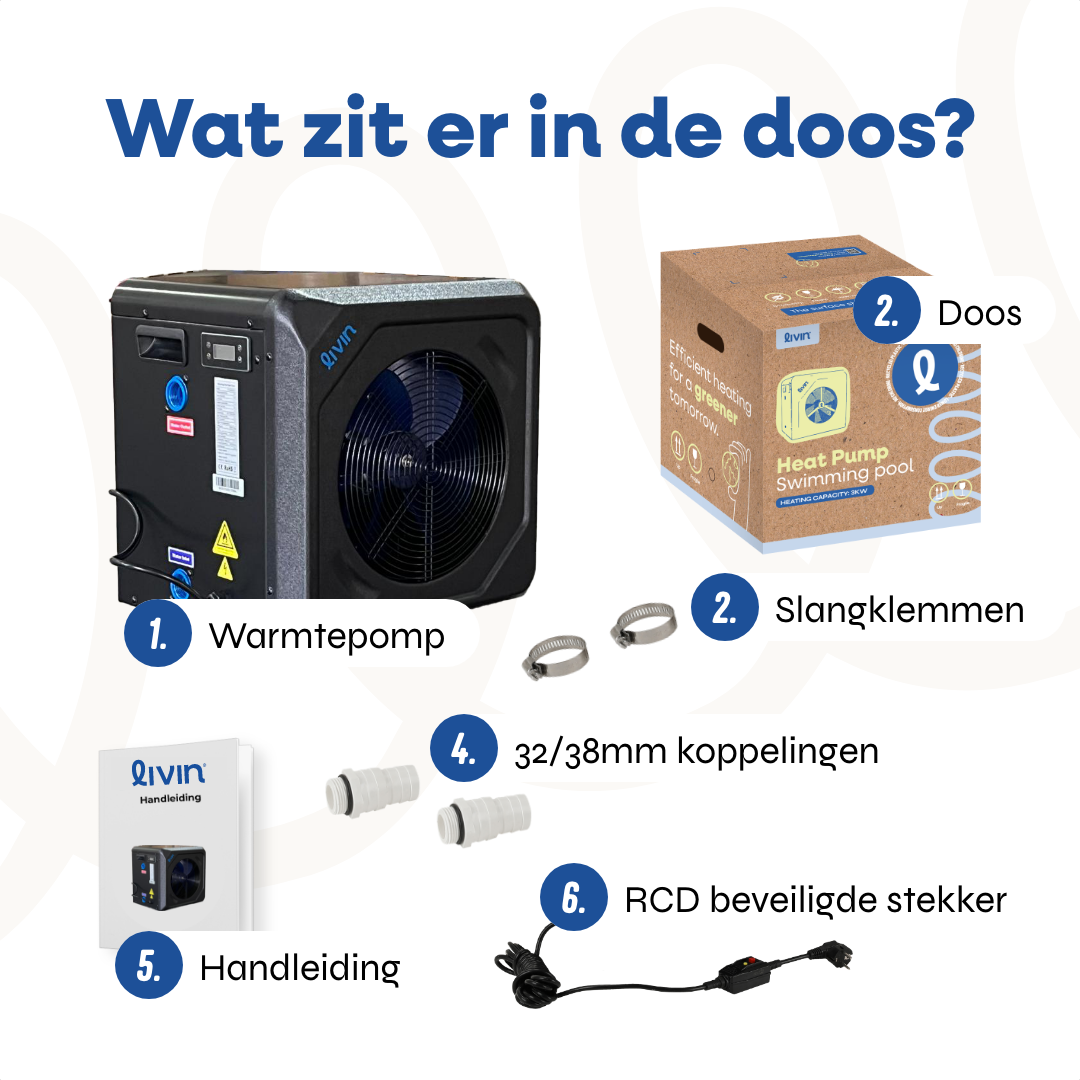 Mini Zwembad Warmtepomp 5KW