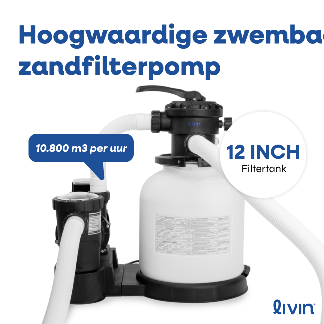 Zandfilterpomp 12 Inch