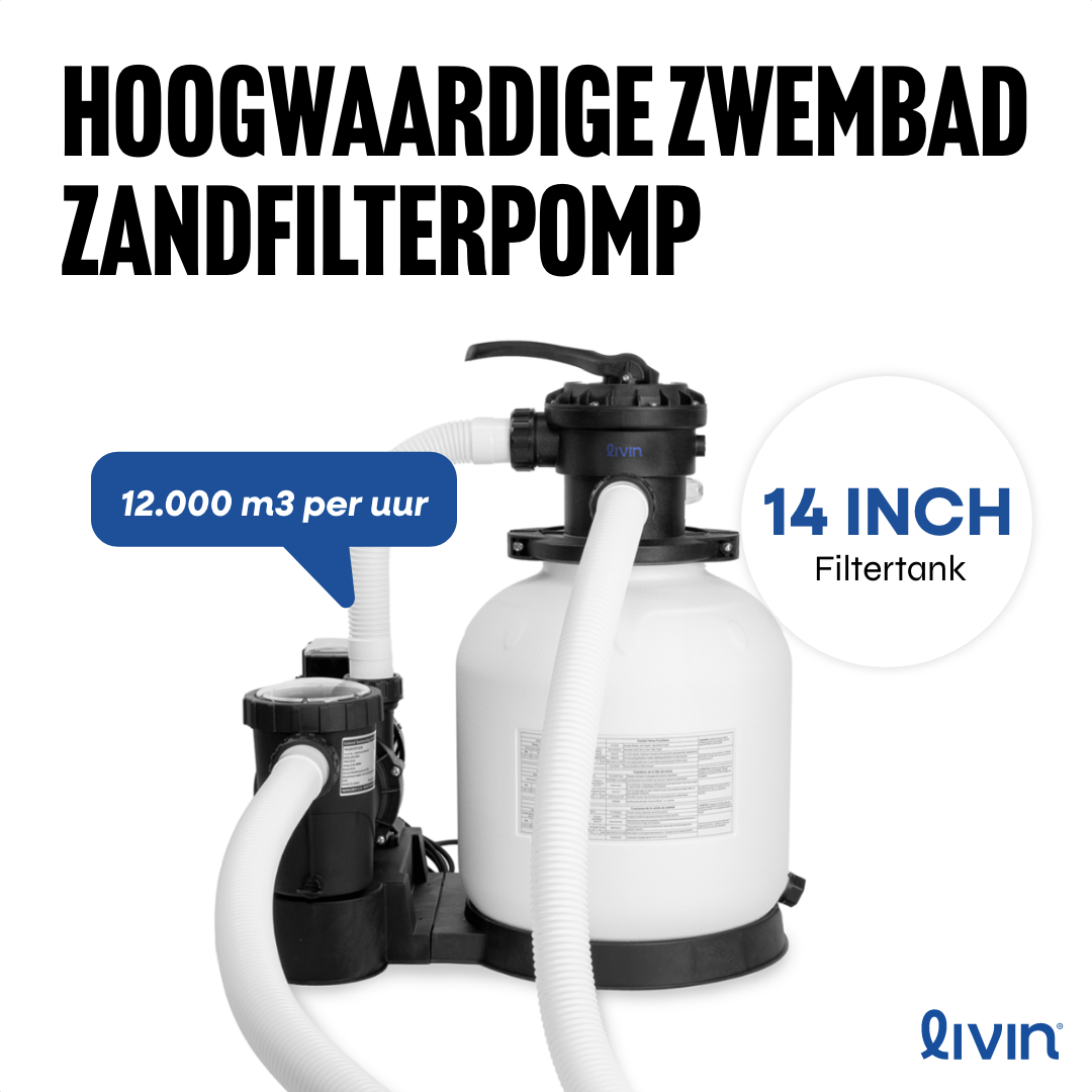 Sandfilter pumpe 14 Zoll