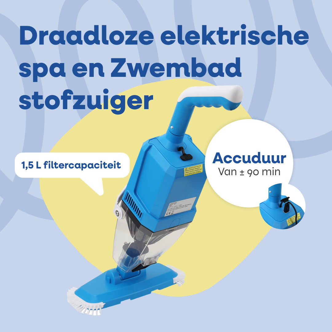 Drahtloser elektrischer Spa-und Pool-Staubsauger