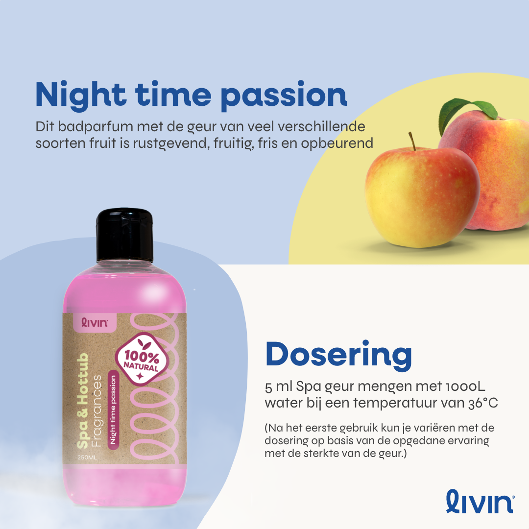Spa Geur Night Time Passion - 250ML