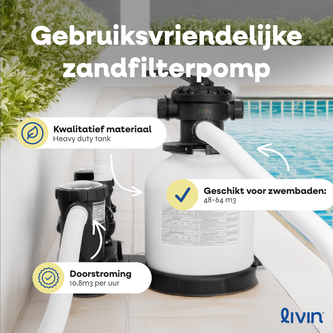 Zandfilterpomp 12 Inch
