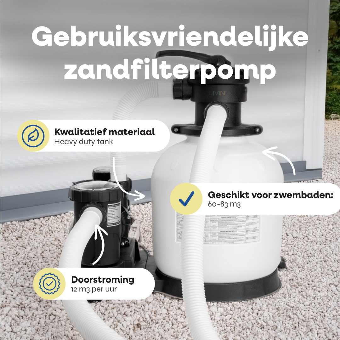Sandfilter pumpe 14 Zoll