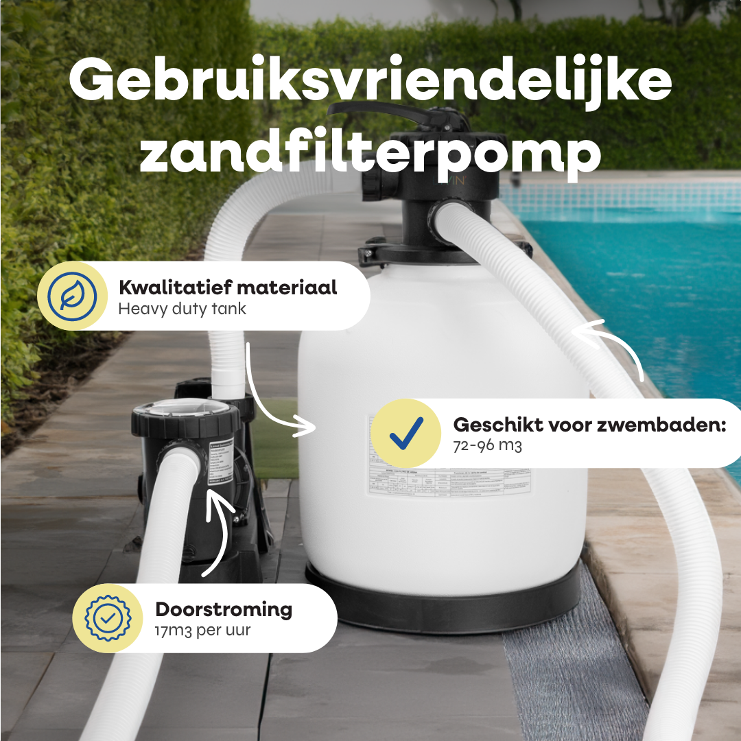 Zandfilterpomp 16 Inch