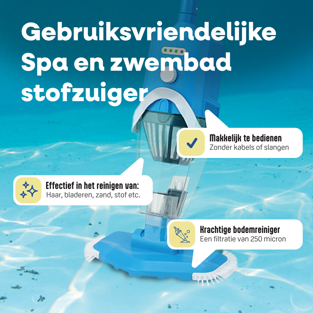 Drahtloser elektrischer Spa-und Pool-Staubsauger