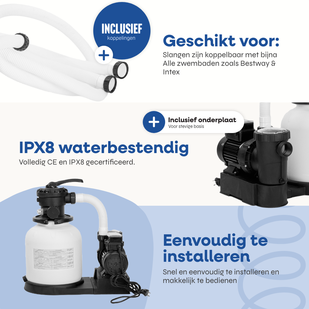 Zandfilterpomp 14 Inch