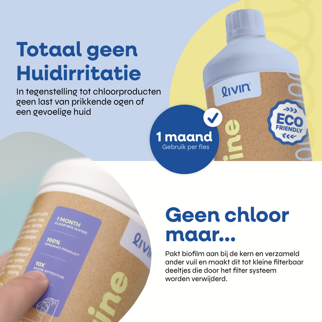 SpaReady Chloorvrij Water Care Voor Spas & Hottubs - 1L Fles
