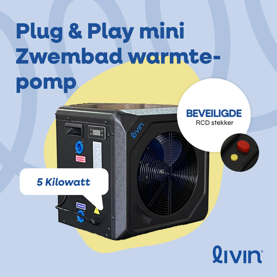 Mini Zwembad Warmtepomp 5KW