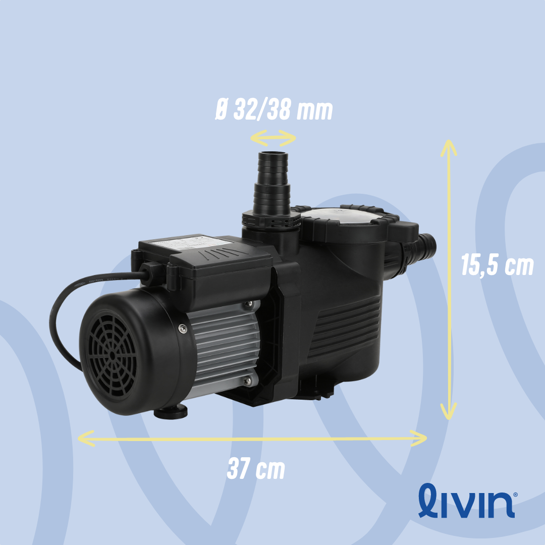 Zwembad filterpomp - 7,5m3