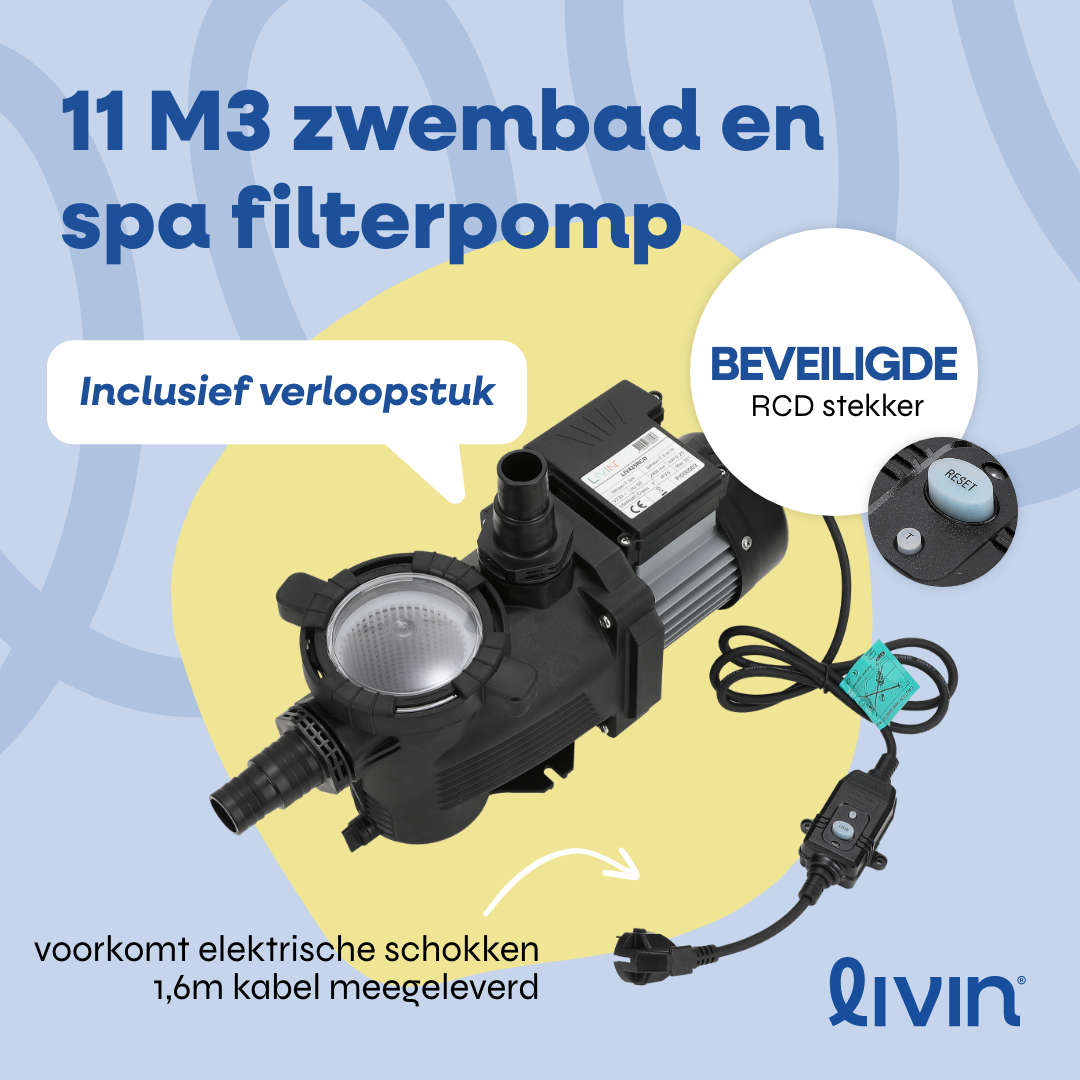 Zwembad filterpomp - 11m3