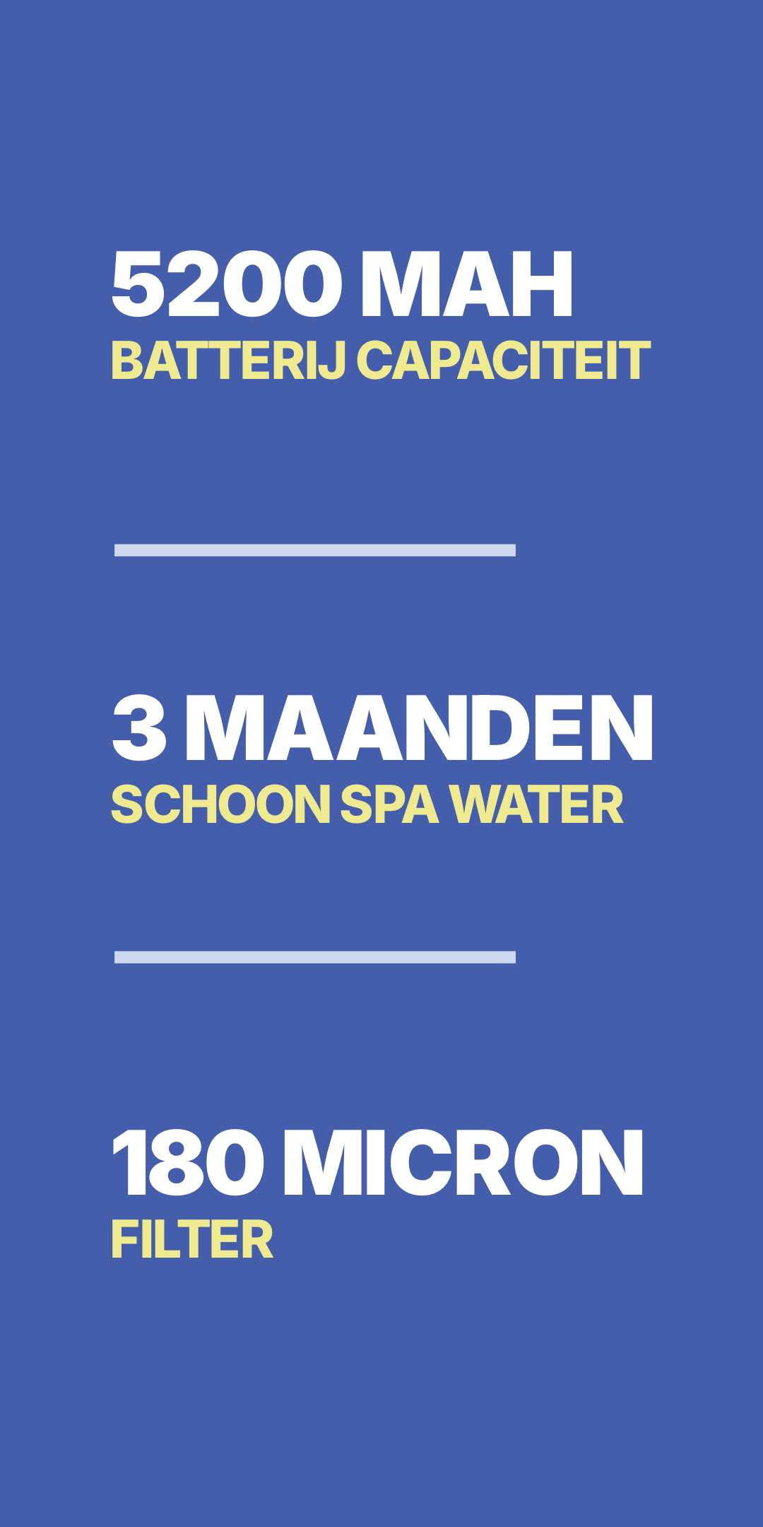 Specificaties zwembadrobot - aquabot