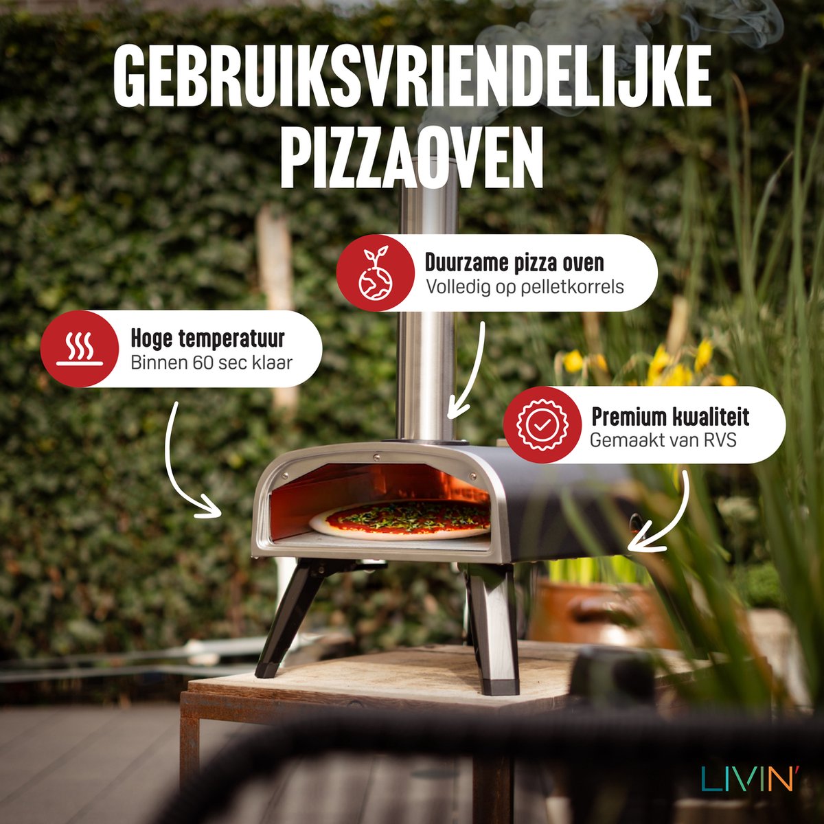 Pizzaoven Pallethout