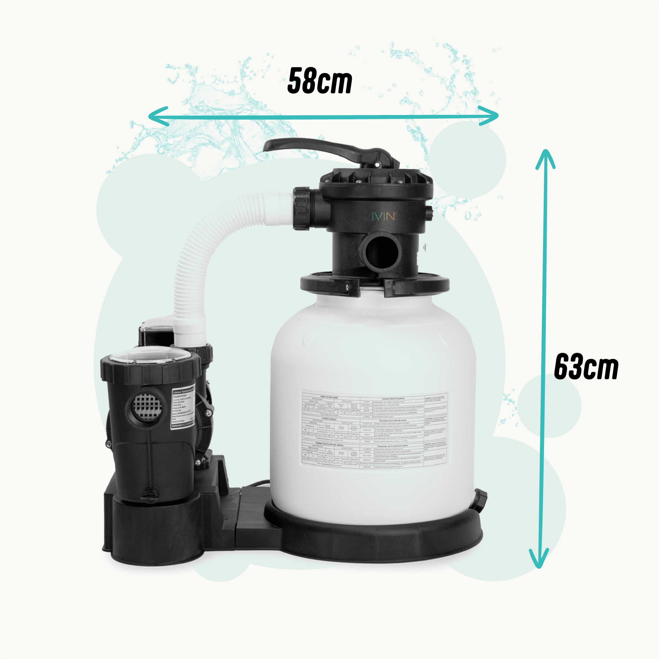 Sand Filter Pump 12 Inch