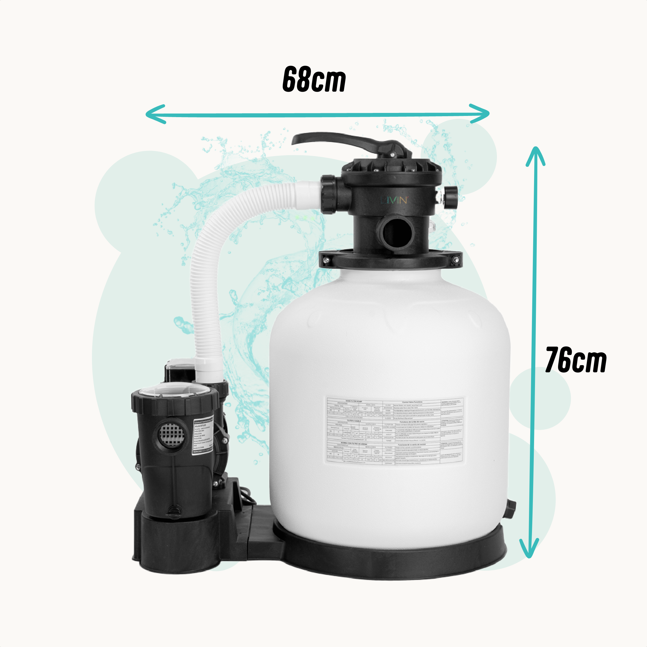 Sand Filter Pump 16 Inch