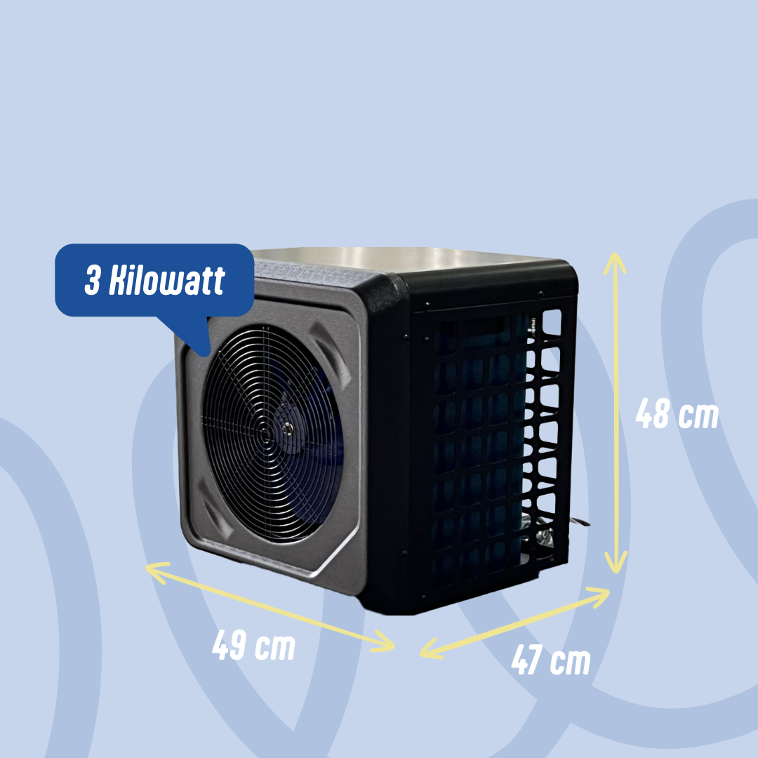 Mini Zwembad Warmtepomp 3KW