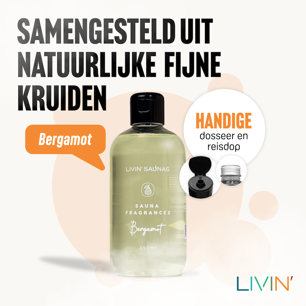 Sauna Opgietmiddel Bergamot - 250ML