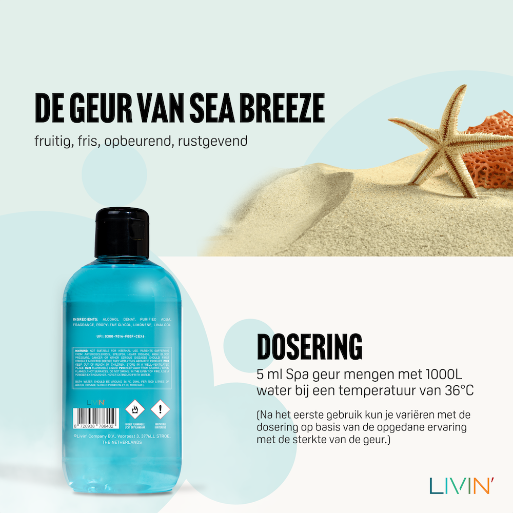 Spa Geur Sea Breaze - 250ML