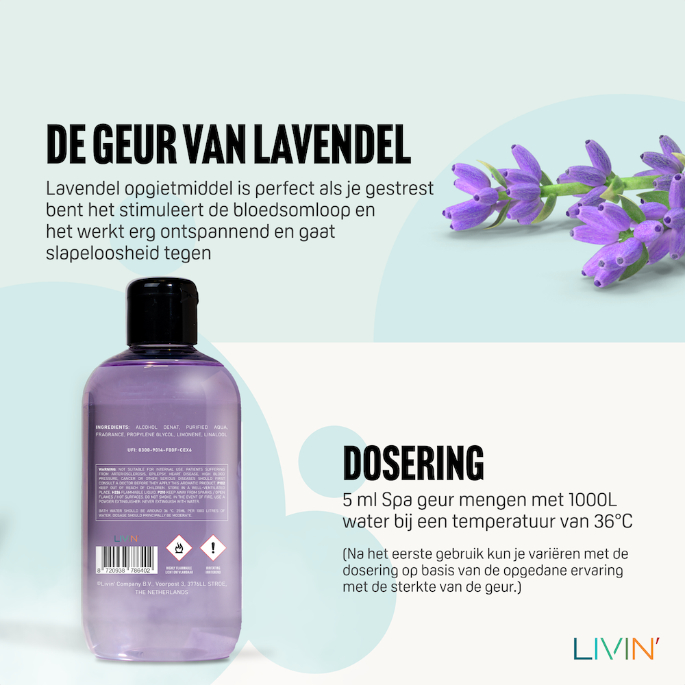 Spa Geur Lavendel - 250ML