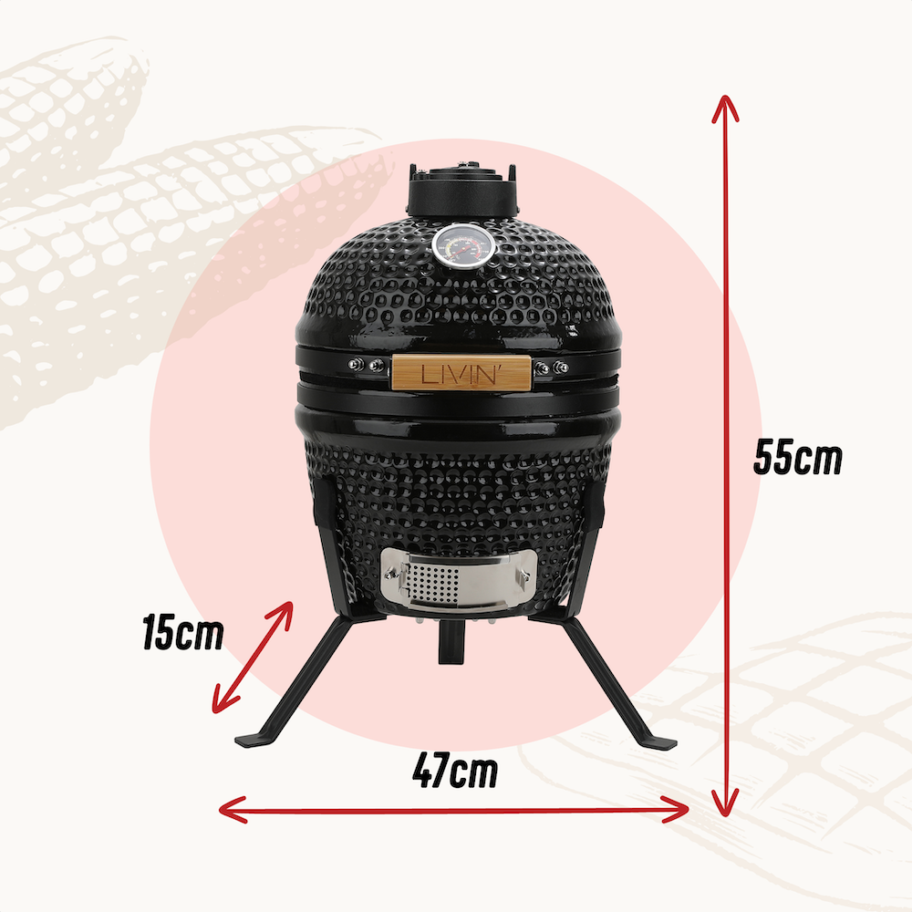 Mini kamado 13 POUCES