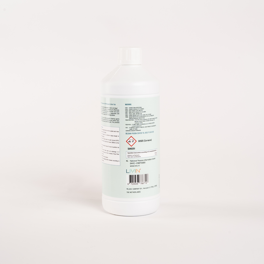 Nettoyant pour filtre de spa - 500ML