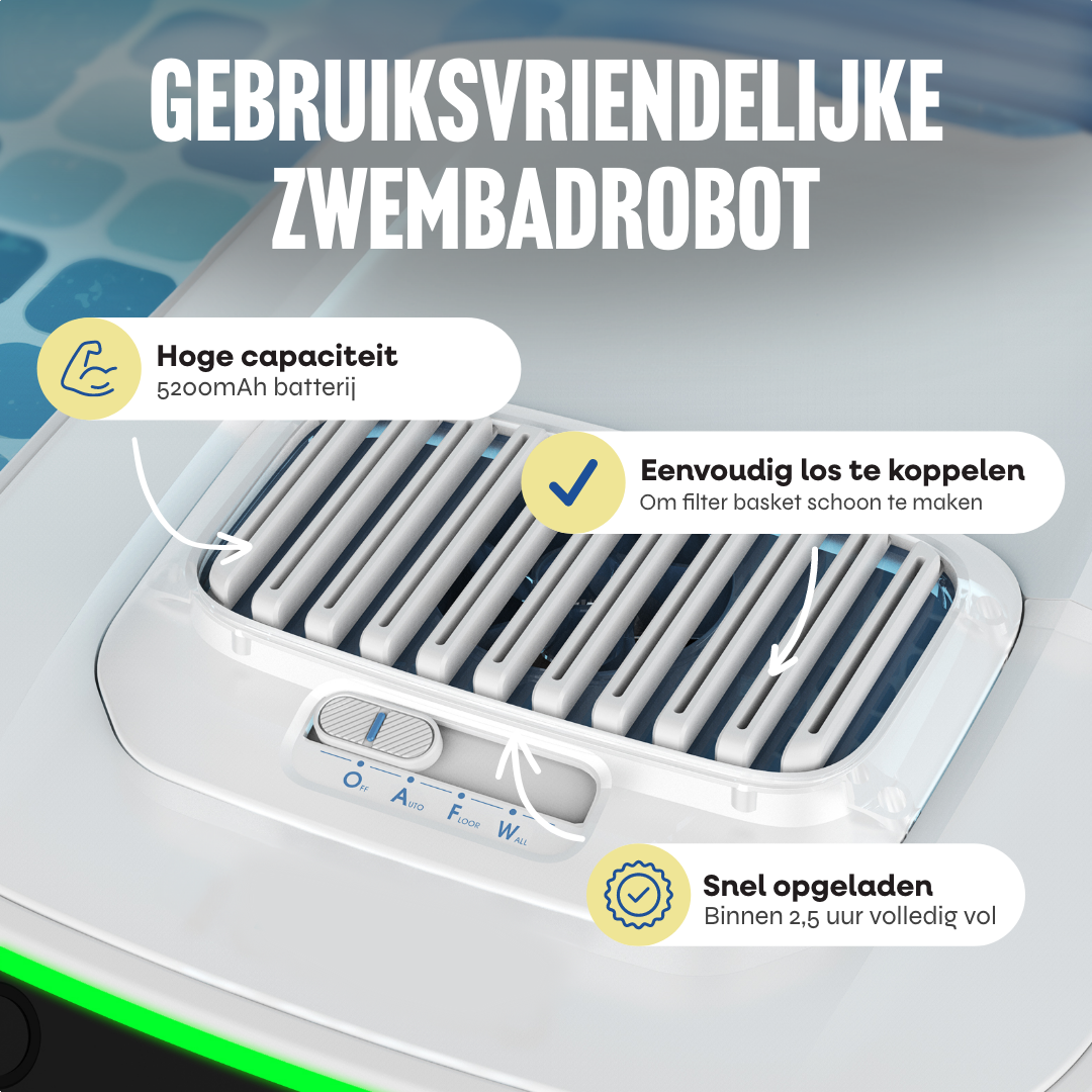 Zwembadrobot - AquaBot