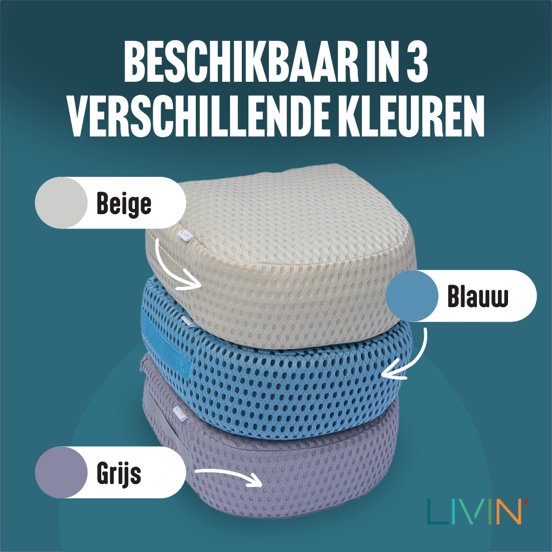Coussin de siège spa-Hémisphère (Bleu, Gris, Beige) 