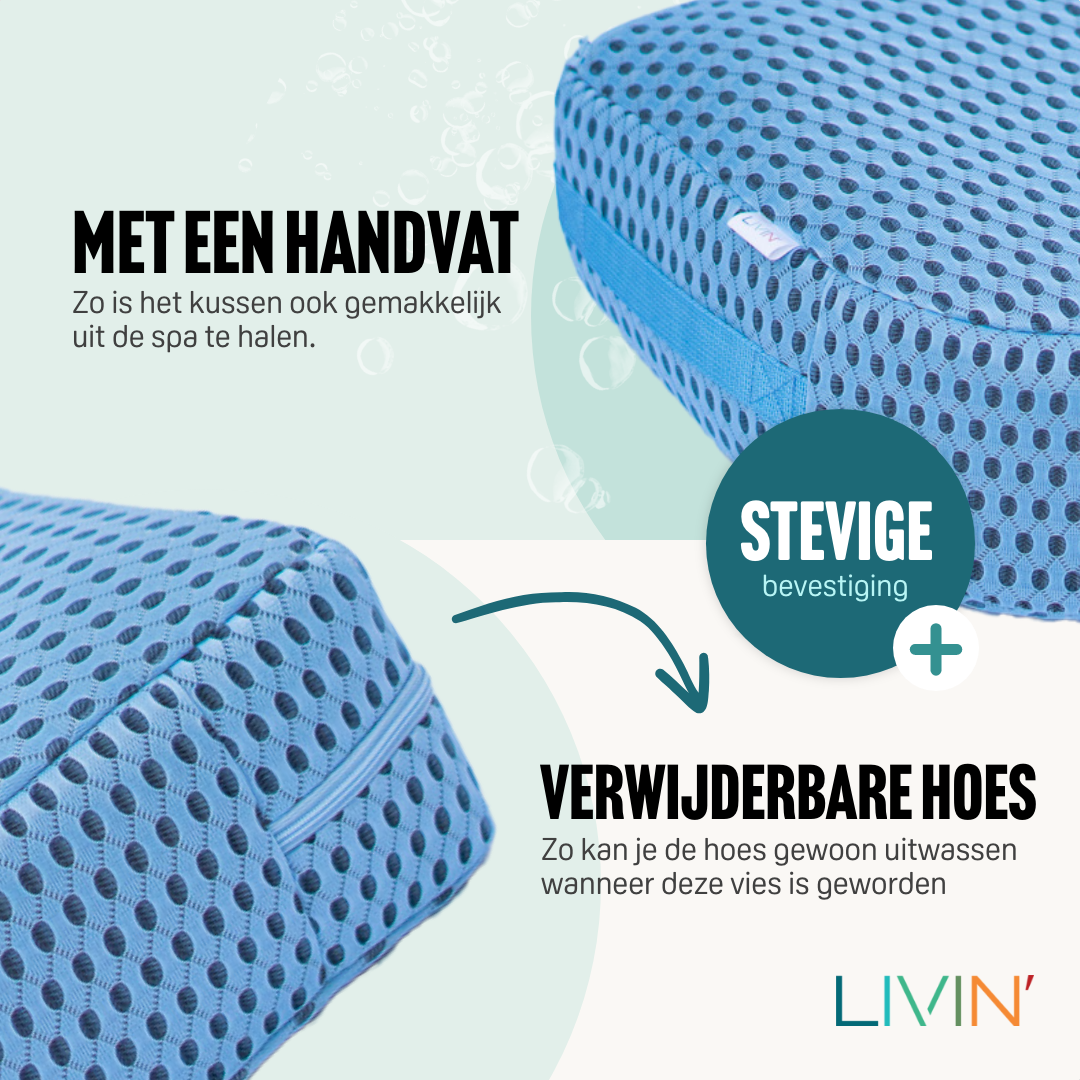 Coussin de siège spa-Hémisphère (Bleu, Gris, Beige) 