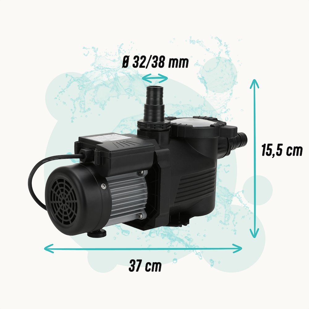 Swimming pool filter pump-7,5m3