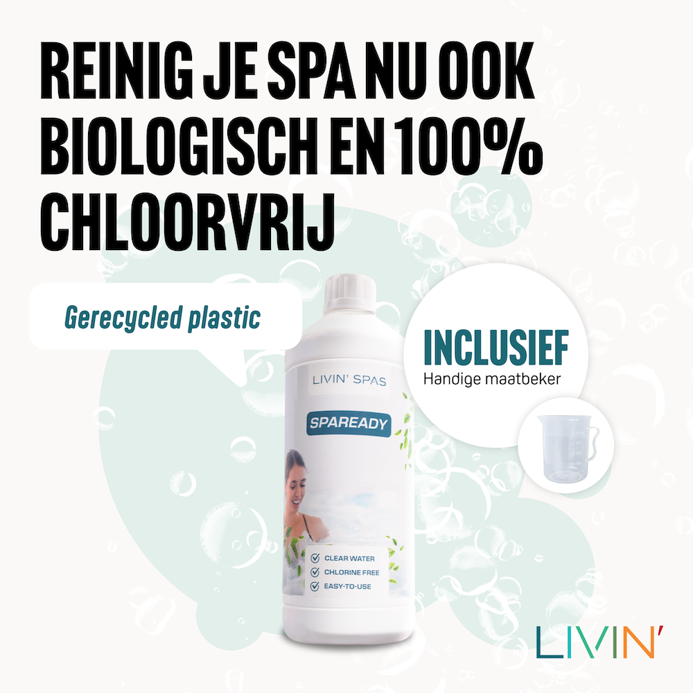 SpaReady Chloorvrij Water Care Voor Spas & Hottubs - 1L Fles