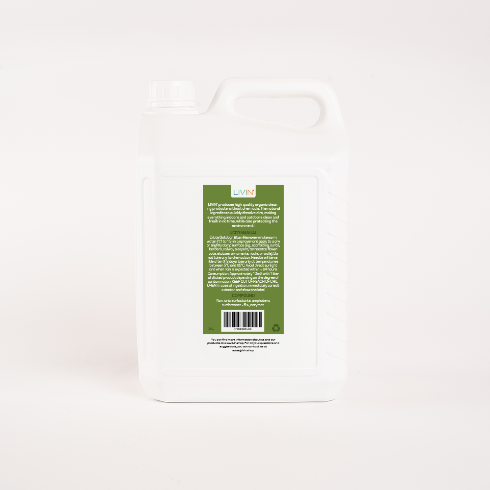 Nettoyant pour ternir l'extérieur biologique - 5 L